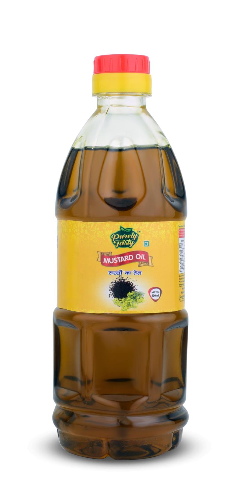 Cold-Pressed Black Mustard oil (500ml) - DEVDOOT PRODUCT