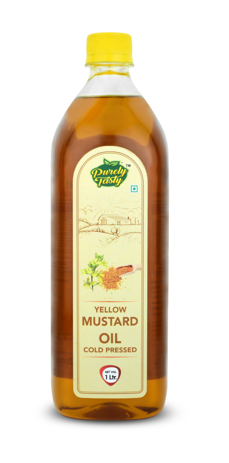 Cold Pressed Yellow Mustard Oil (1Litre) - DEVDOOT PRODUCT